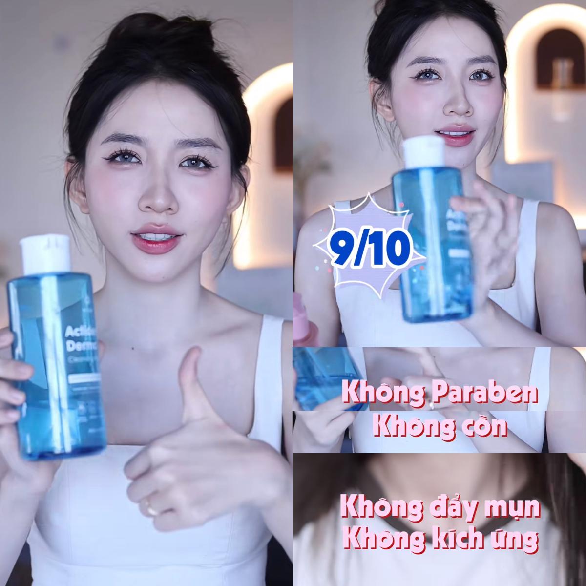 "Ngôi sao mới" trong làng nước tẩy trang làm "đổ tim" các beauty blogger gọi tên Actidem Derma Cleansing Water- Ảnh 4.
