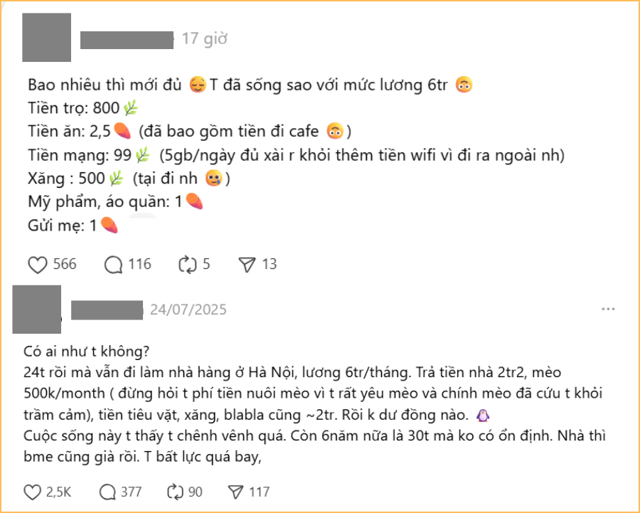 Cách người lương 6 triệu chi tiêu để đủ sống- Ảnh 1.