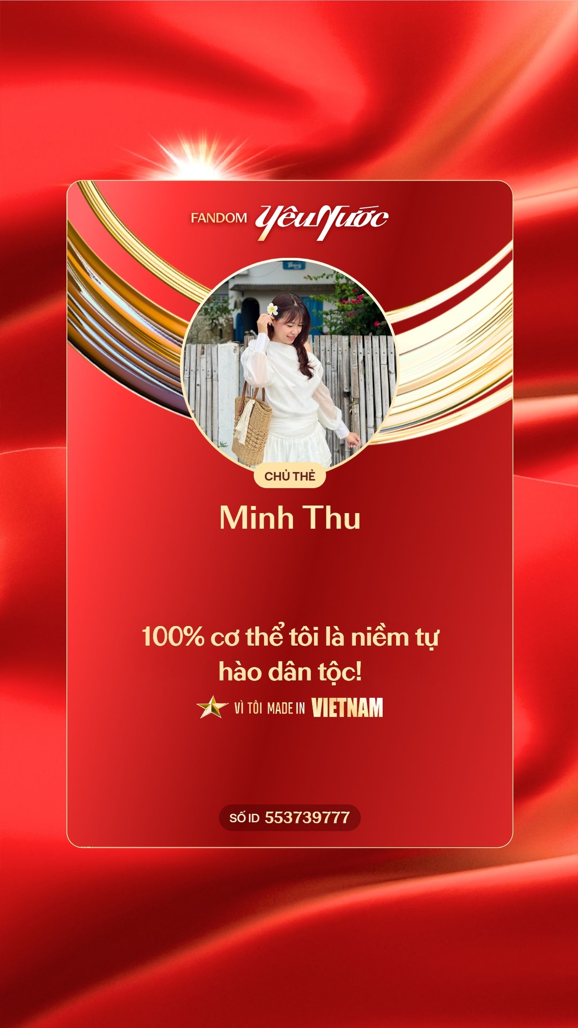 "Vì tôi Made in Việt Nam": Loạt quote từ Thẻ ID Yêu Nước khiến dân mạng thích thú những ngày này- Ảnh 4.