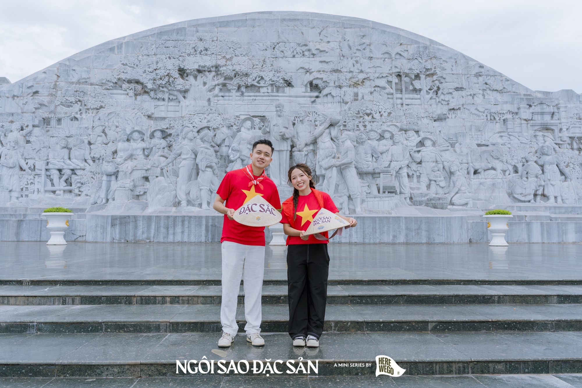 Pit Ham Ăn và Phúc Thành về vùng đất địa linh nhân kiệt: Đền Trần cổ kính, tô bún bung nức tiếng đến làng nghề chiếu Hới trăm tuổi- Ảnh 10.
