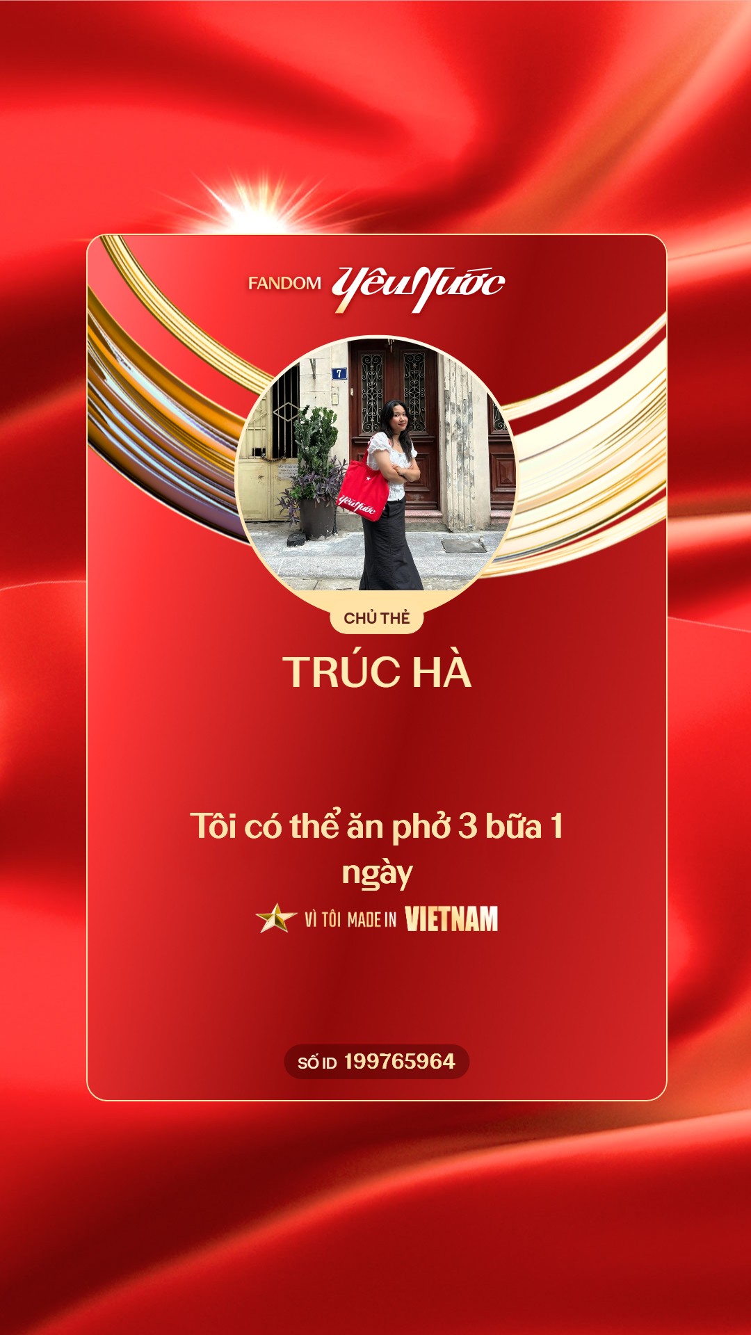 "Vì tôi Made in Việt Nam": Loạt quote từ Thẻ ID Yêu Nước khiến dân mạng thích thú những ngày này- Ảnh 1.