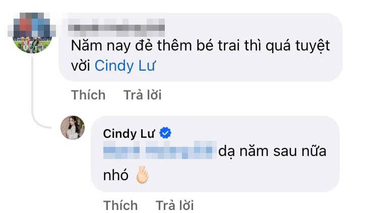 Cindy Lư tiết lộ kế hoạch sinh thêm con với Đạt G sau đám cưới- Ảnh 2. Cindy Lư tiết lộ kế hoạch sinh thêm con với Đạt G sau đám cưới- Ảnh 2.
