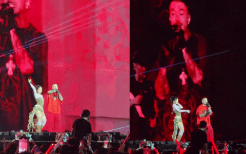 tlinh có sân khấu collab siêu sao Grammy xuất sắc, khoảnh khắc giương cao ngọn cờ khiến 50.000 khán giả nổi da gà- Ảnh 4.