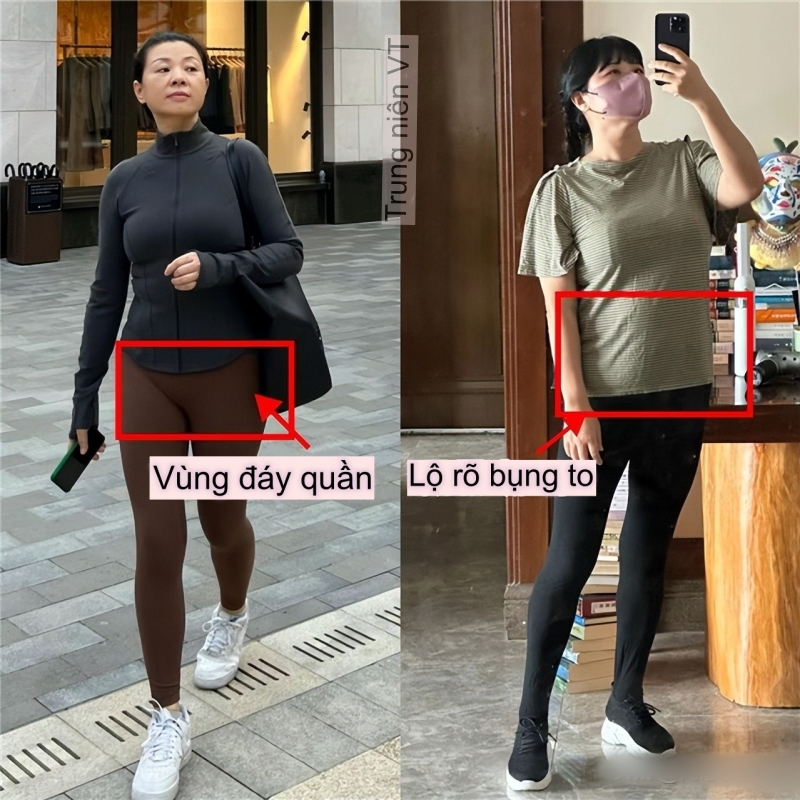 Phụ nữ tuổi 40+ có phần thân dưới đầy đặn nên tránh xa quần ống rộng và kiểu quần không đường may- Ảnh 7.