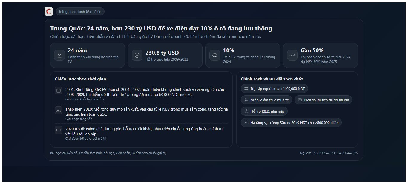 Trung Quốc mất 24 năm, hơn 230 tỷ USD mới phủ sóng xe điện 10% toàn quốc, hiện vẫn trợ giá và giảm thuế cho người dân- Ảnh 2.