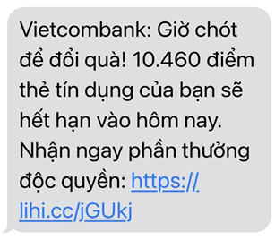 Nhận được 3 kiểu tin nhắn này thì phải xóa gấp nếu không muốn mất tiền trong tài khoản- Ảnh 2.