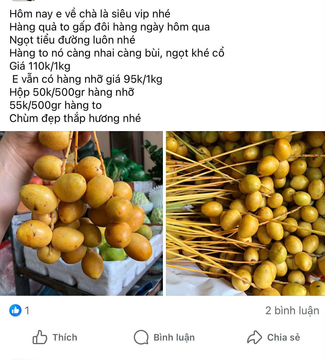 Chợ hoa quả tháng 8: Chà là bất ngờ “soán ngôi” xoài, nho để thành mặt hàng hot nhất- Ảnh 11.