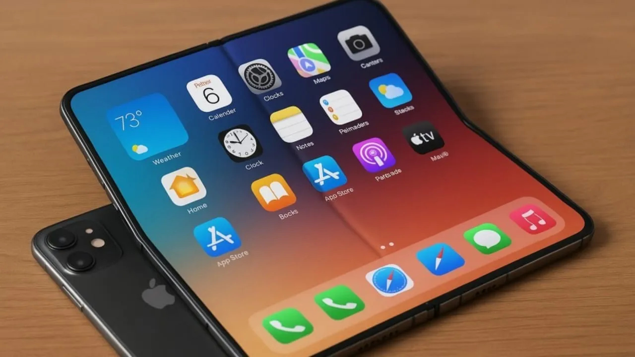 iPhone gập đầu tiên của Apple lộ diện với mức giá không tưởng- Ảnh 4.