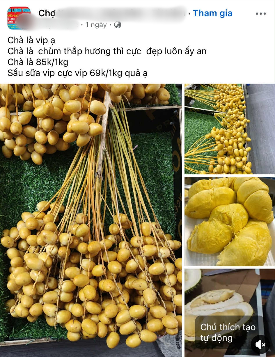 Chợ hoa quả tháng 8: Chà là bất ngờ “soán ngôi” xoài, nho để thành mặt hàng hot nhất- Ảnh 10.