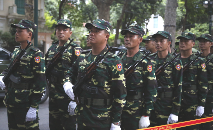 Cận cảnh quân nhân Nga tham gia tổng hợp luyện A80 lần thứ hai- Ảnh 7.