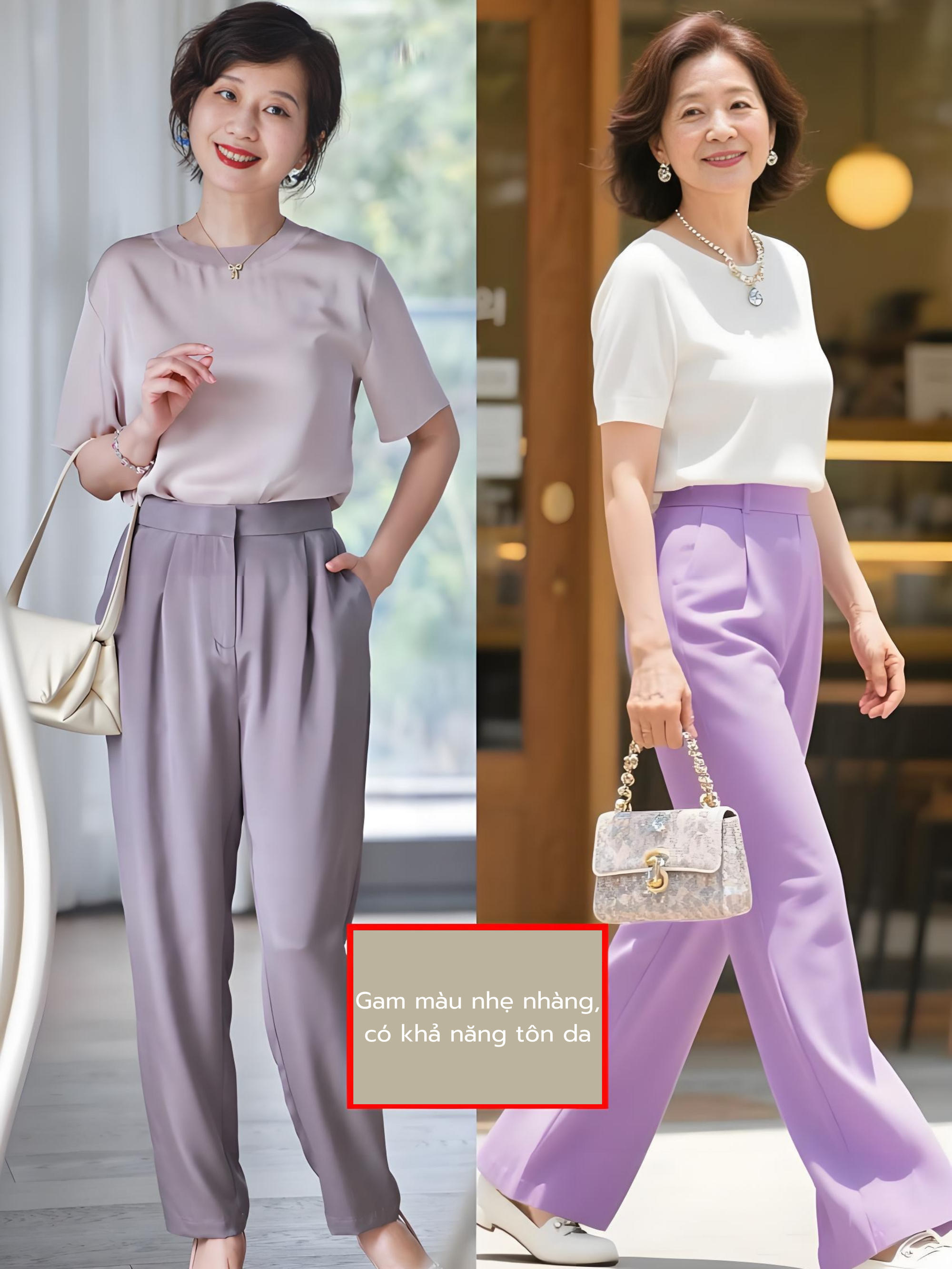 3 kiểu quần là 