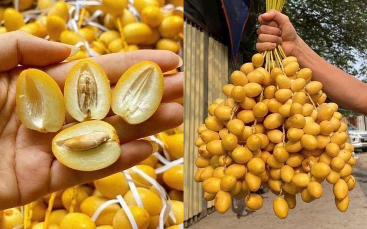 Chợ hoa quả tháng 8: Chà là bất ngờ “soán ngôi” xoài, nho để thành mặt hàng hot nhất- Ảnh 1.