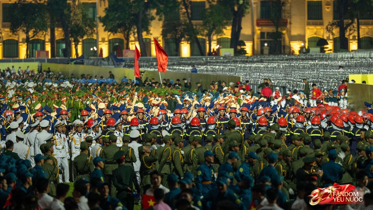 Tổng hợp luyện diễu binh, diễu hành lần 2: Tuyệt đối mãn nhãn!- Ảnh 66.