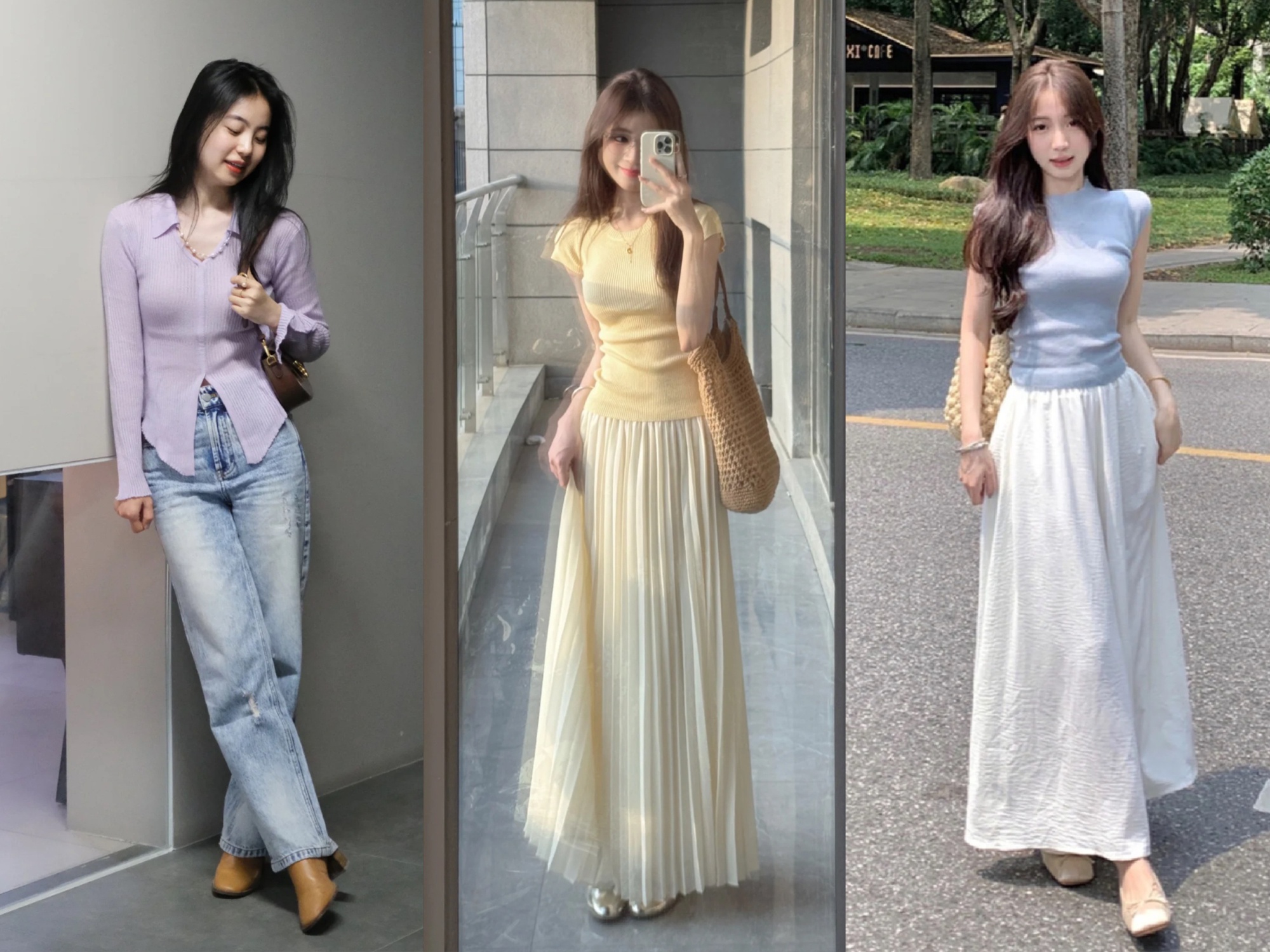 Áo len mỏng hot đến mức được ví như “bảo bối trẻ hóa”, diện là auto xinh- Ảnh 2.