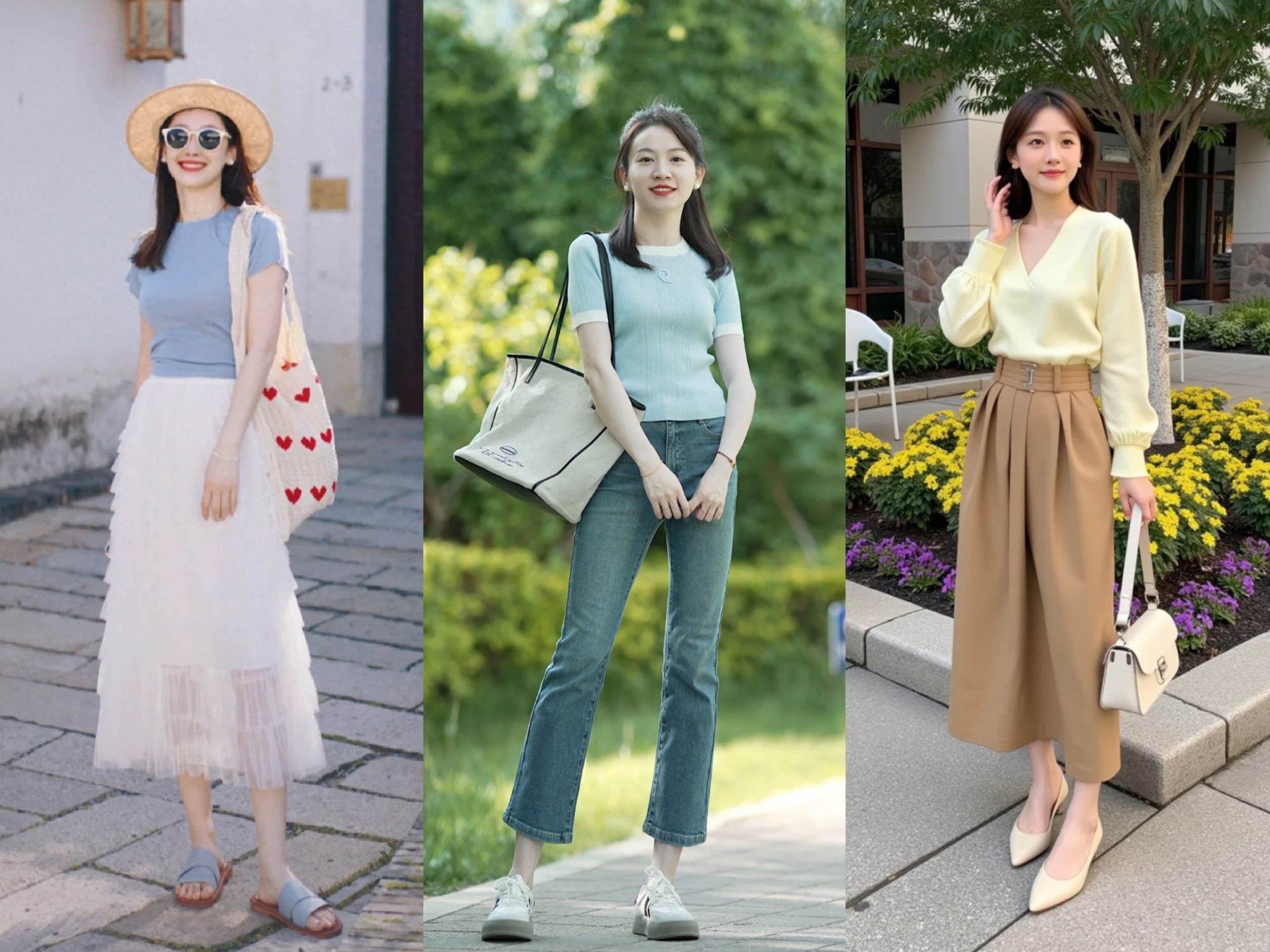 Áo len mỏng hot đến mức được ví như “bảo bối trẻ hóa”, diện là auto xinh- Ảnh 1.