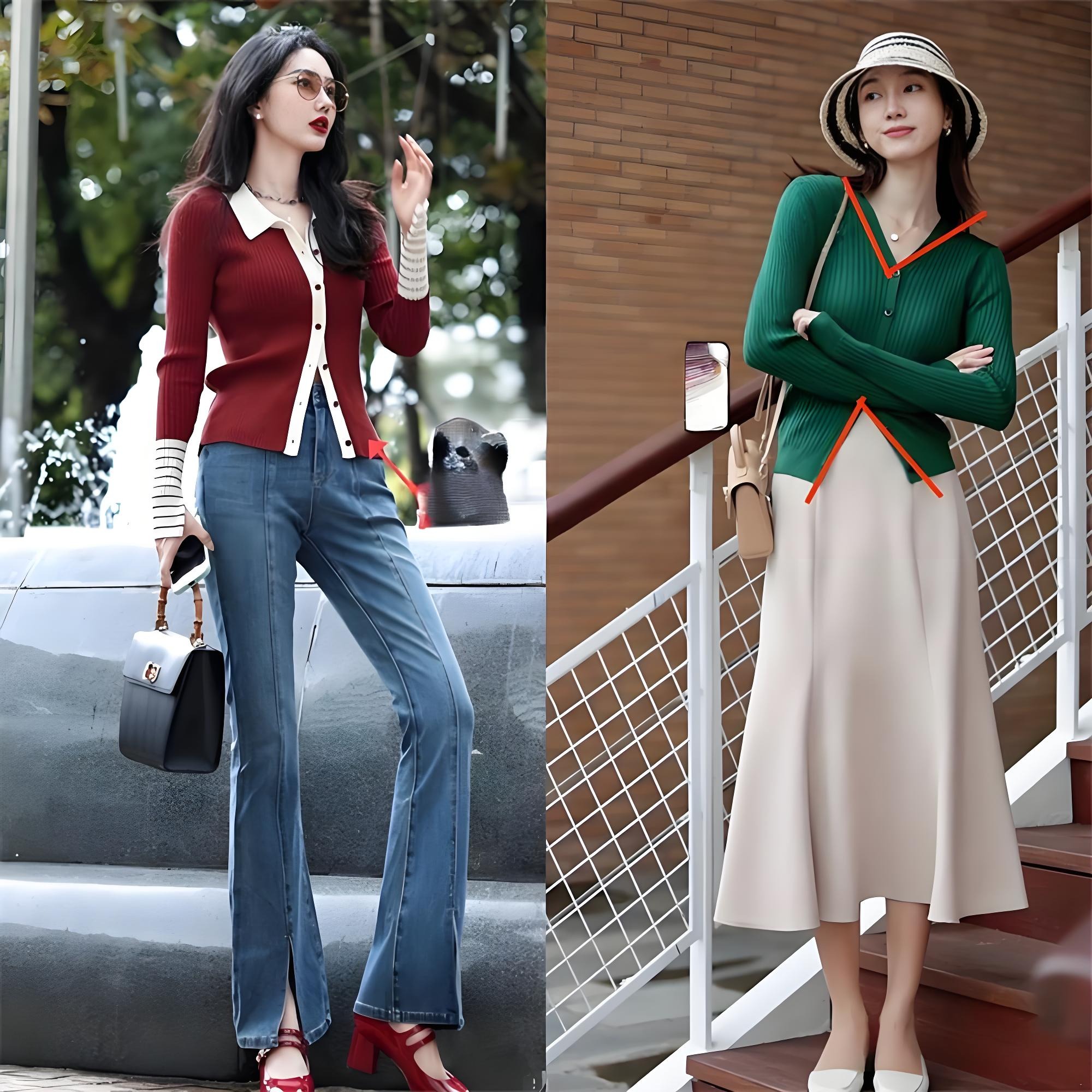 2 chiếc áo 