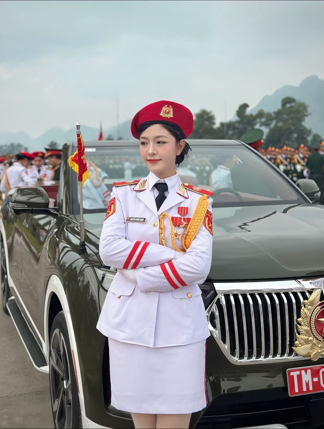 10 nữ quân nhân Việt Nam chỉ cần nở nụ cười là khuynh đảo mạng xã hội- Ảnh 16. 10 nữ quân nhân Việt Nam chỉ cần nở nụ cười là khuynh đảo mạng xã hội- Ảnh 16.