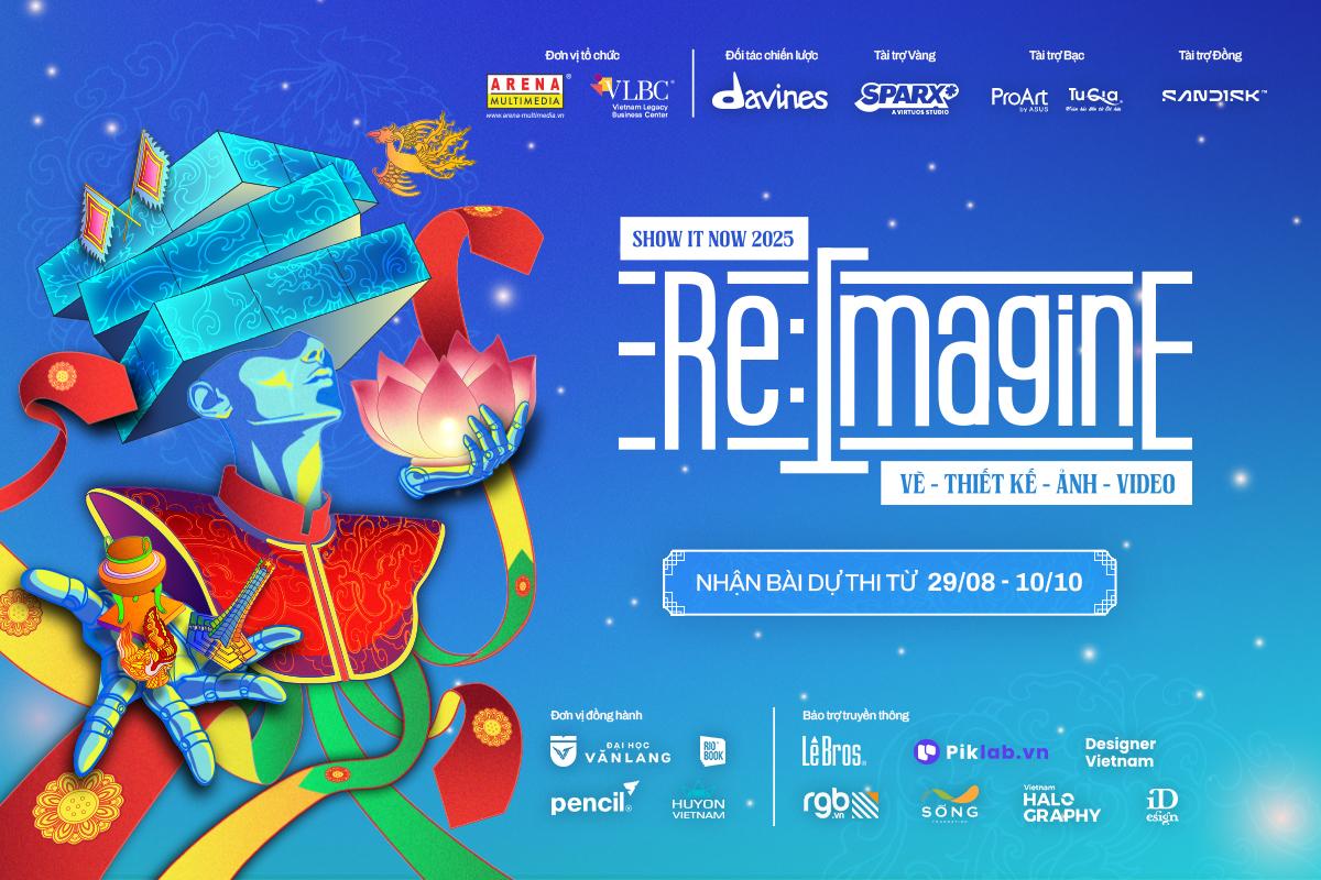 Sân chơi sáng tạo Show It NOW 2025 trở lại với chủ đề Re-Imagine: Vì một Việt Nam đẹp hơn- Ảnh 1.