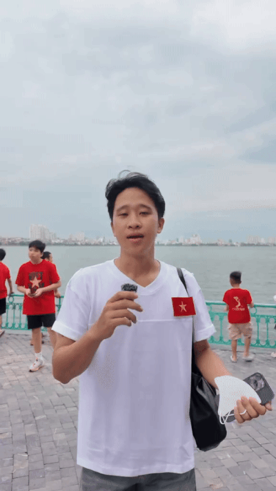Cập nhật khẩn từ "khối trưởng đạp xe" Đào Quang Hà giữa căng thẳng bão số 5- Ảnh 1.
