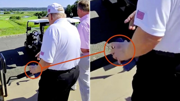 Bàn tay thâm tím của ông Trump gây chú ý- Ảnh 2.