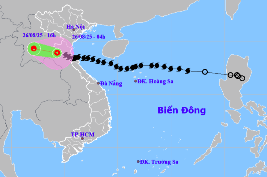 Bão số 5 suy yếu thành áp thấp nhiệt đới, mưa lớn tiếp diễn ở nhiều địa phương- Ảnh 1.