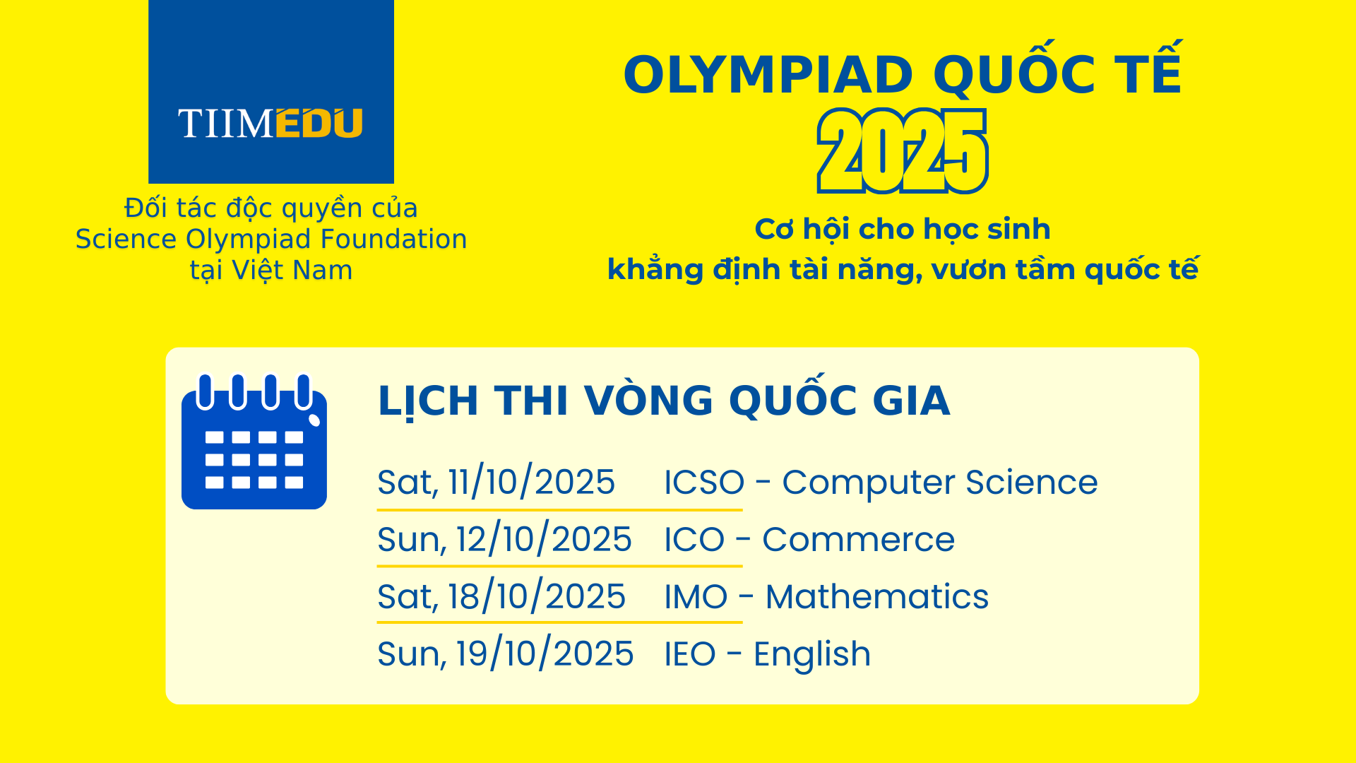 5 lý do nhất định phải dự Olympic Quốc tế IMO IEO ICSO ICO- Ảnh 2.