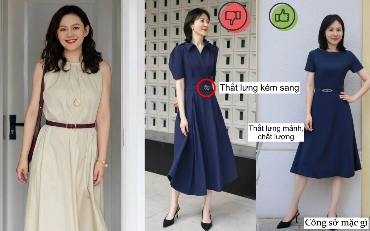 Ngoài 50 tuổi, phụ nữ trung niên diện váy thế nào để vừa sang trọng vừa tôn dáng?- Ảnh 1.
