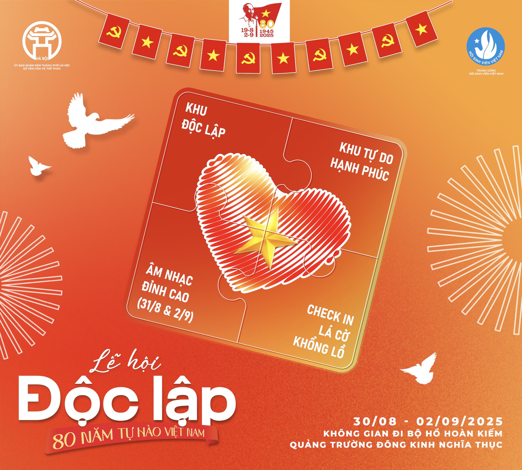 Lễ Hội Độc Lập - 80 Năm Tự Hào Việt Nam: Điểm dừng chân ý nghĩa mùa Đại lễ- Ảnh 2.