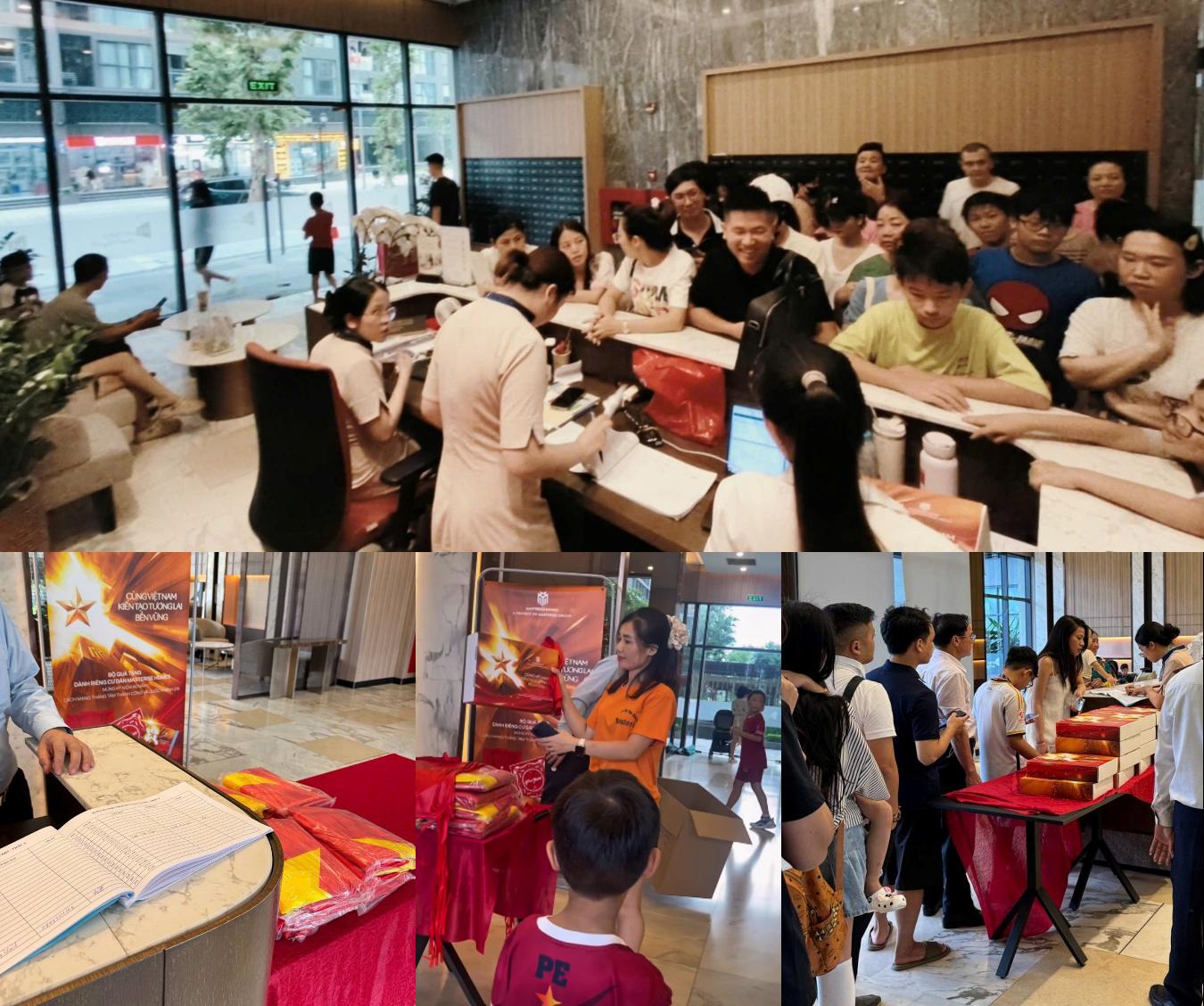 Cư dân Masterise Homes nhận quà "yêu nước", tự hào chung tay "phủ đỏ" Việt Nam- Ảnh 2.