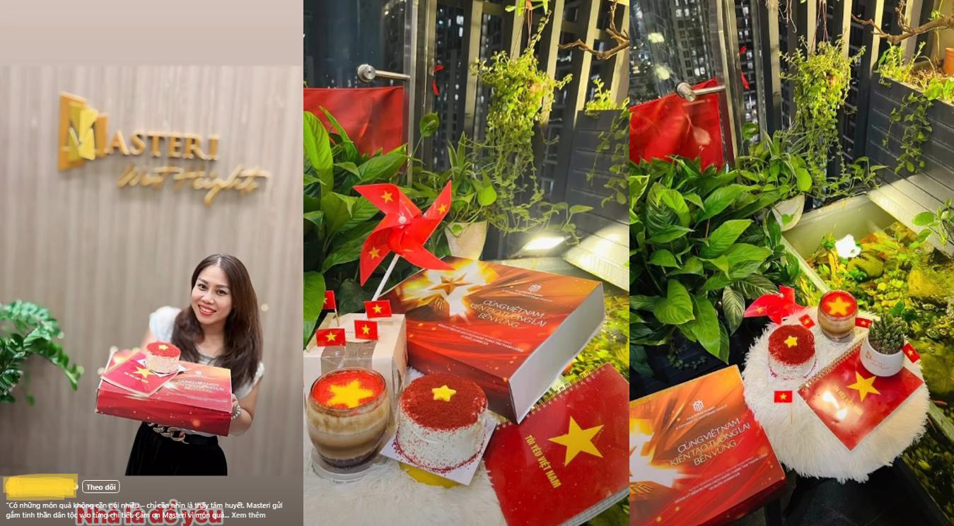 Cư dân Masterise Homes nhận quà "yêu nước", tự hào chung tay "phủ đỏ" Việt Nam- Ảnh 3.