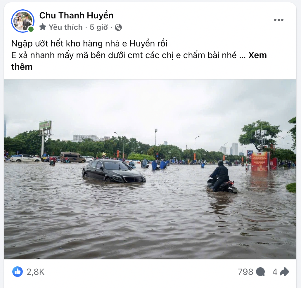 Chu Thanh Huyền bị tố “nhận vơ” ảnh kho hàng ngập nước trên mạng để xả hàng, gấp rút làm 1 việc khi bị phát giác- Ảnh 5.