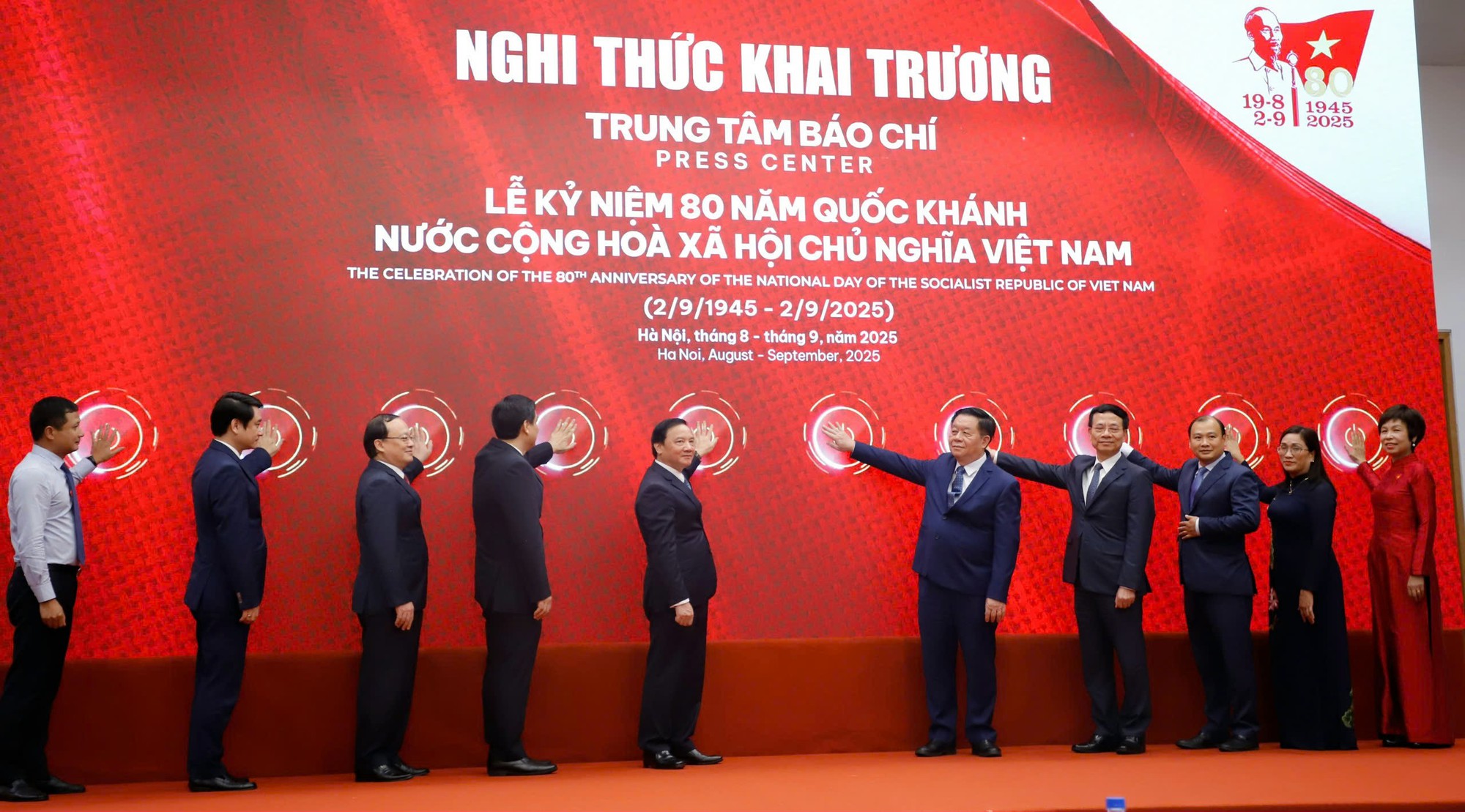 Trung tâm Báo chí mở cửa đón gần 1.500 phóng viên dịp 80 năm Quốc khánh- Ảnh 2.