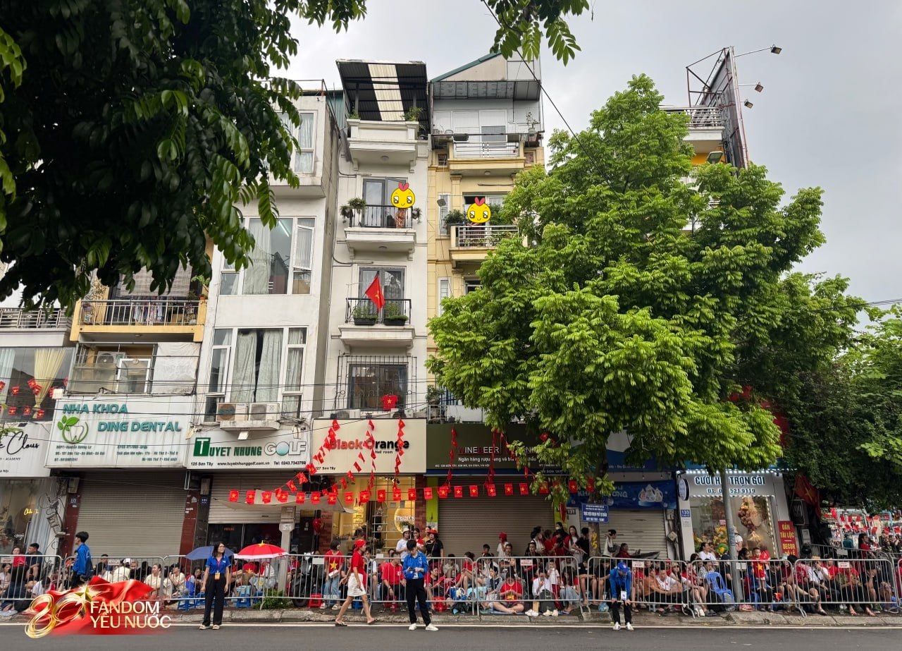 Nhà tôi "view triệu đô", xem diễu binh, diễu hành Quốc khánh 2/9 hạng thương gia- Ảnh 3.