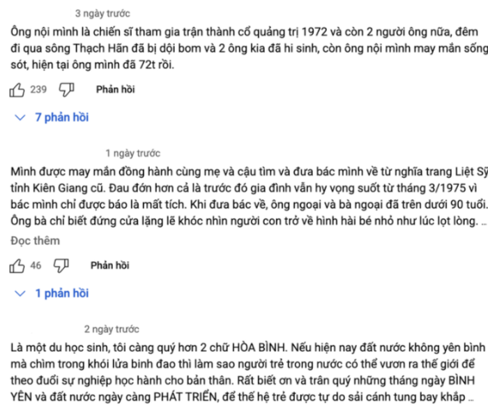Thức cả đêm đọc hết 2600 bình luận, nhạc cứ vang lên “sau bao nhiêu năm mới có ngày hoà bình” là lại khóc- Ảnh 5.