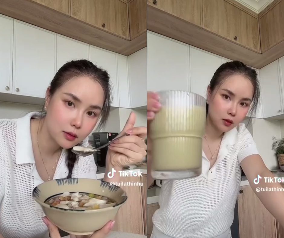 Chiếc máy nấu sữa hạt Joyoung mà "Eat Clean Hong - Thu Nhi" dùng, xuất hiện trong video hút 2 triệu lượt xem, có gì mà hot vậy?- Ảnh 1.