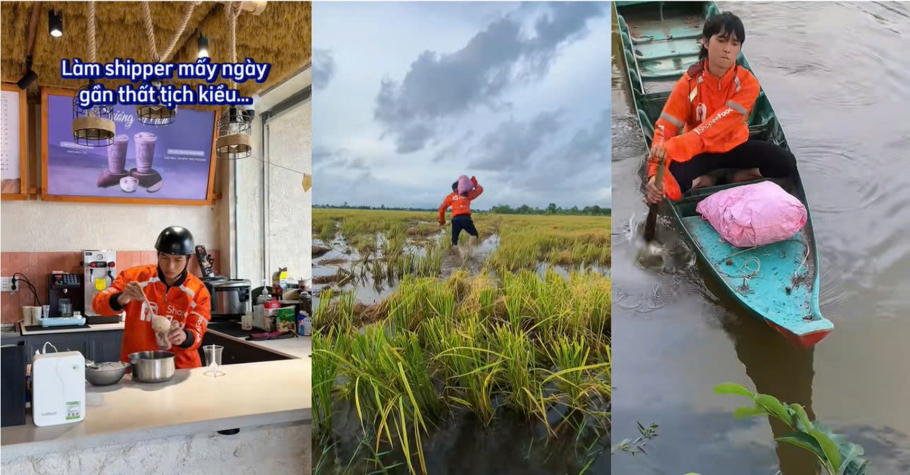 Tài xế ShopeeFood hóa “ông tơ”, mang món ngon Thất Tịch đến tận cửa- Ảnh 2.