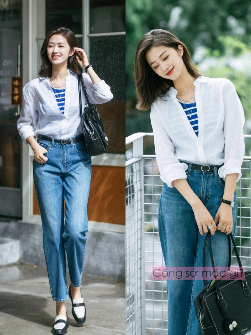 Đã thử qua nhiều loại, tôi thấy quần lửng kết hợp cùng giày loafer sẽ giúp cao thêm 5cm, gầy đi 3kg- Ảnh 12.