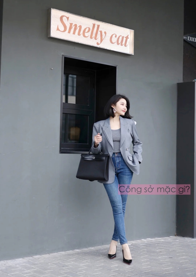 Đã thử nhiều phong cách, tôi thấy blazer + quần lửng mới là outfit hack dáng chuẩn nhất- Ảnh 4.