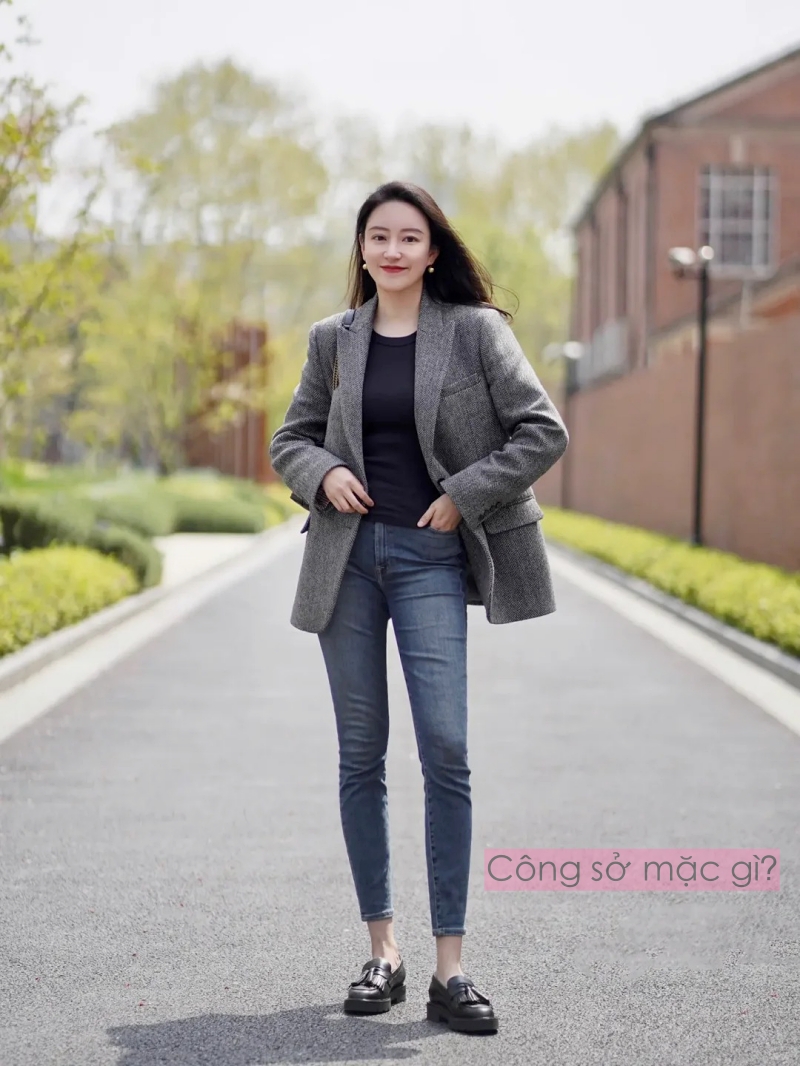 Đã thử qua nhiều loại, tôi thấy quần lửng kết hợp cùng giày loafer sẽ giúp cao thêm 5cm, gầy đi 3kg- Ảnh 8.