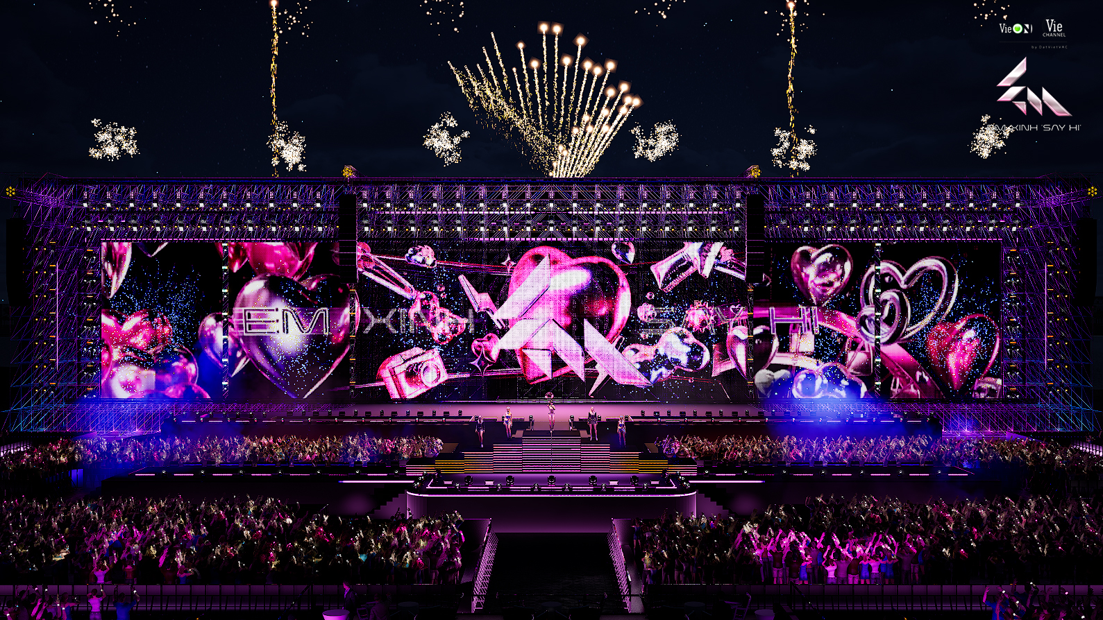 Công nghệ hệ 10 bàn nâng DMX: Concert Em Xinh “Say Hi” sẽ có sân khấu chuẩn quốc tế?- Ảnh 5. Công nghệ hệ 10 bàn nâng DMX: Concert Em Xinh “Say Hi” sẽ có sân khấu chuẩn quốc tế?- Ảnh 5.