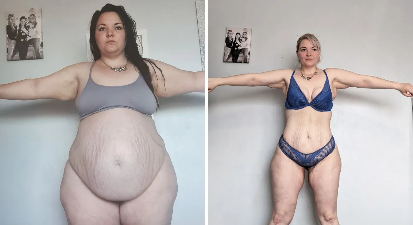 Người mẹ quá khổ giảm 45kg ngay tại nhà, dùng 2 con làm tạ- Ảnh 4.