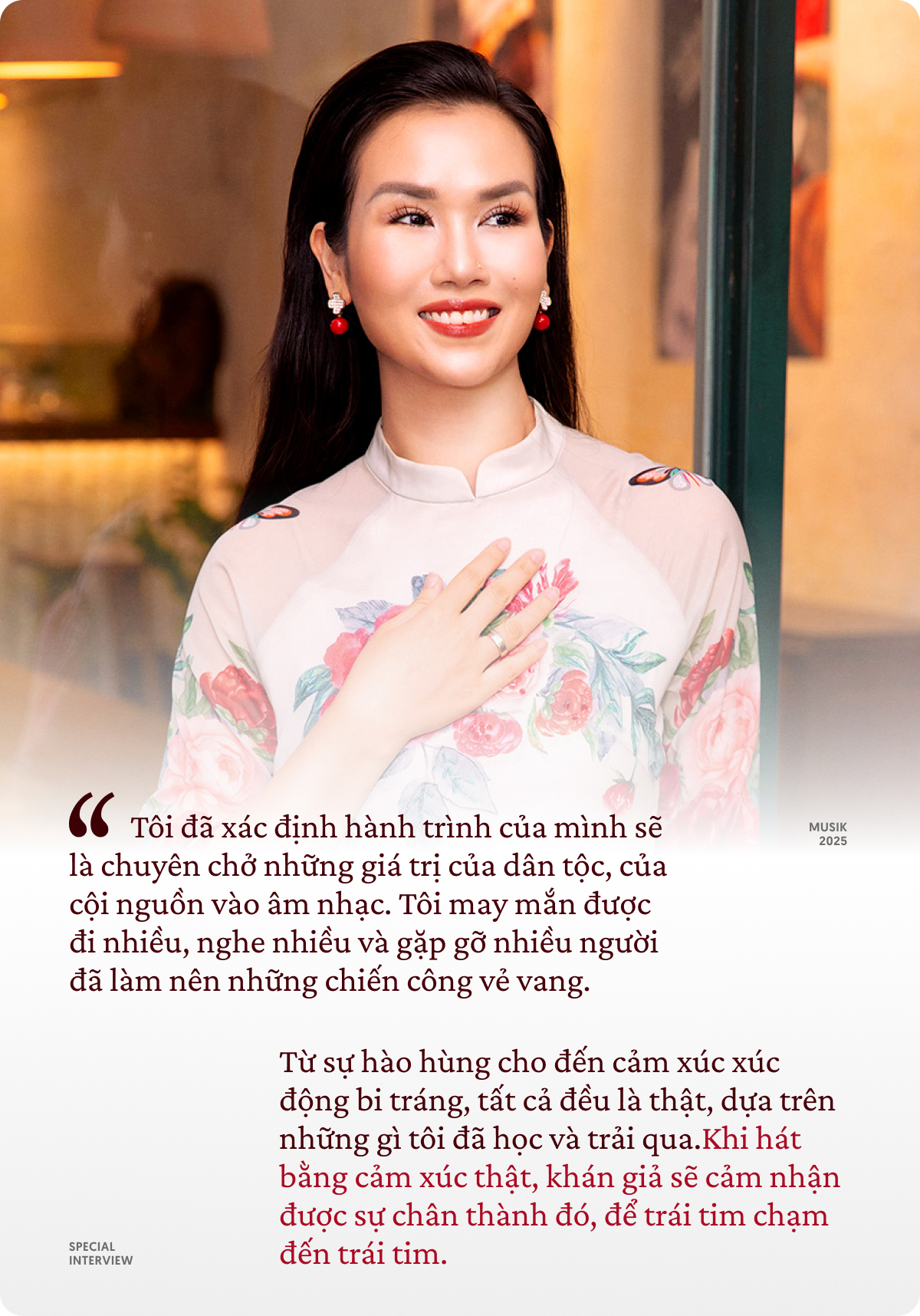 Võ Hạ Trâm: Tôi hát không chỉ cho bản thân mình mà còn cho tất cả người mẹ, những người mẹ Việt Nam anh hùng- Ảnh 6.