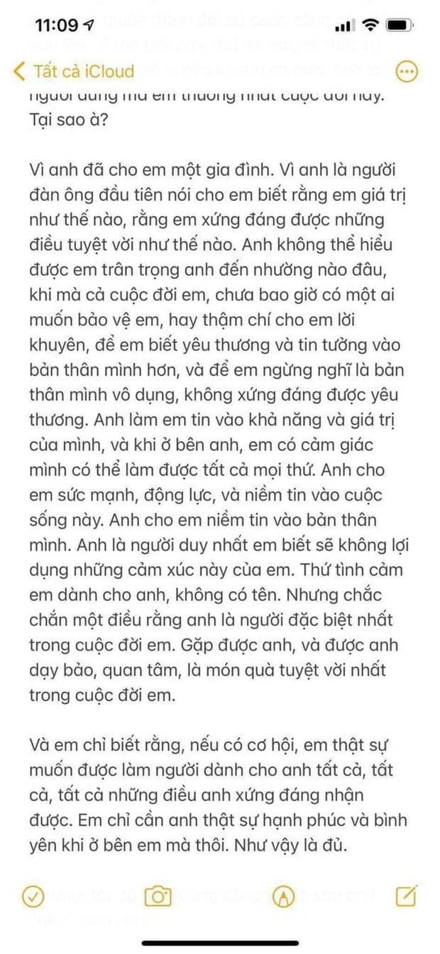 Full không che 5 bức thư tình nàng thơ Vbiz gửi Chủ tịch: 