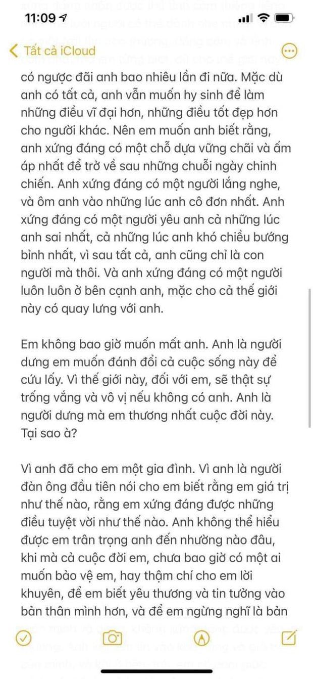 Full không che 5 bức thư tình nàng thơ Vbiz gửi Chủ tịch: 