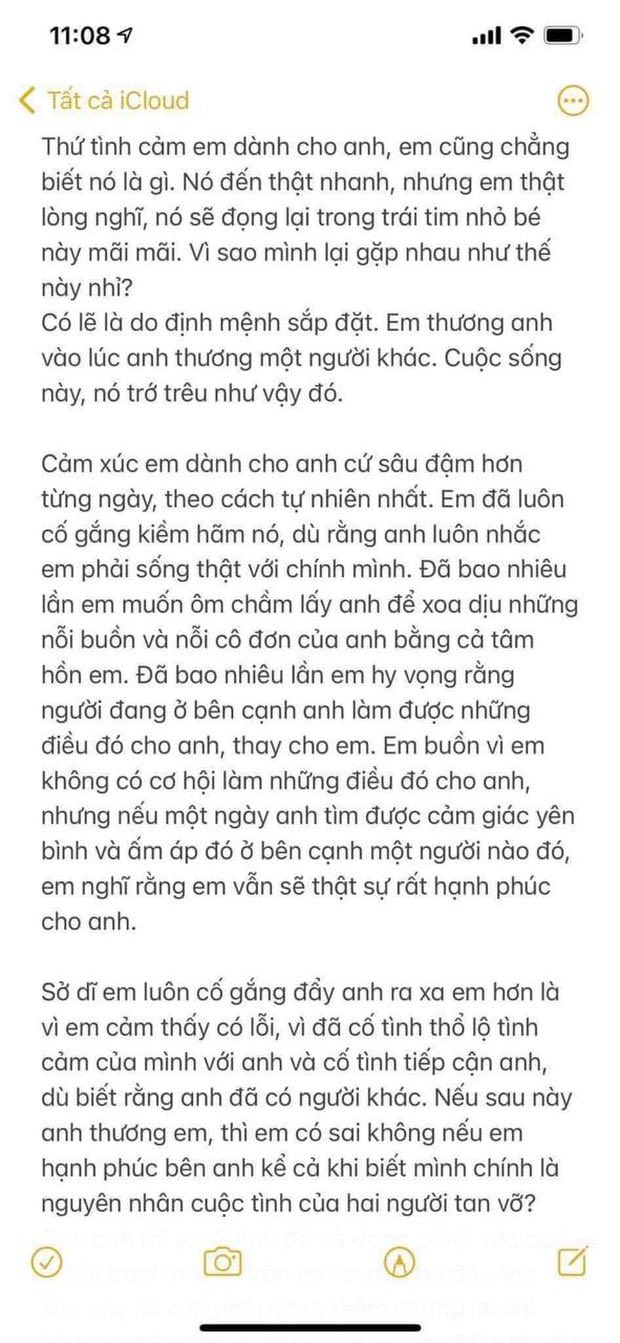 Full không che 5 bức thư tình nàng thơ Vbiz gửi Chủ tịch: 