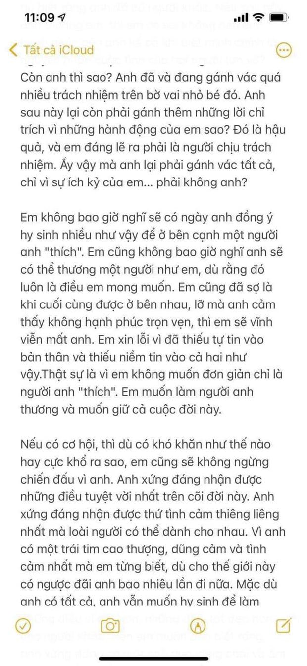 Full không che 5 bức thư tình nàng thơ Vbiz gửi Chủ tịch: 