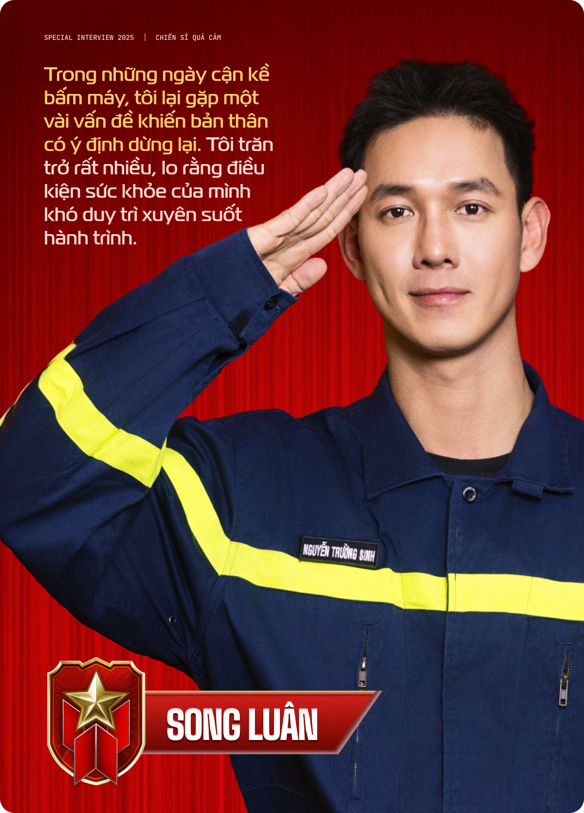 Dàn sao Chiến sĩ Quả Cảm: “Chúng tôi muốn có thêm chương trình Vợ Của Chiến Sĩ Quả Cảm, vì khoảnh khắc dũng cảm nhất là khi họ trở đối diện với vợ con và gia đình”- Ảnh 2.