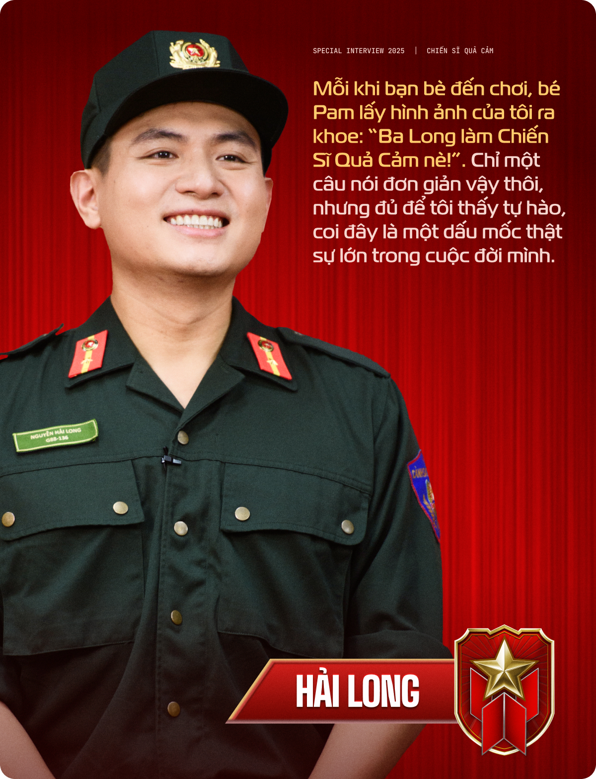 Dàn sao Chiến sĩ Quả Cảm: “Chúng tôi muốn có thêm chương trình Vợ Của Chiến Sĩ Quả Cảm, vì khoảnh khắc dũng cảm nhất là khi họ trở đối diện với vợ con và gia đình”- Ảnh 6.