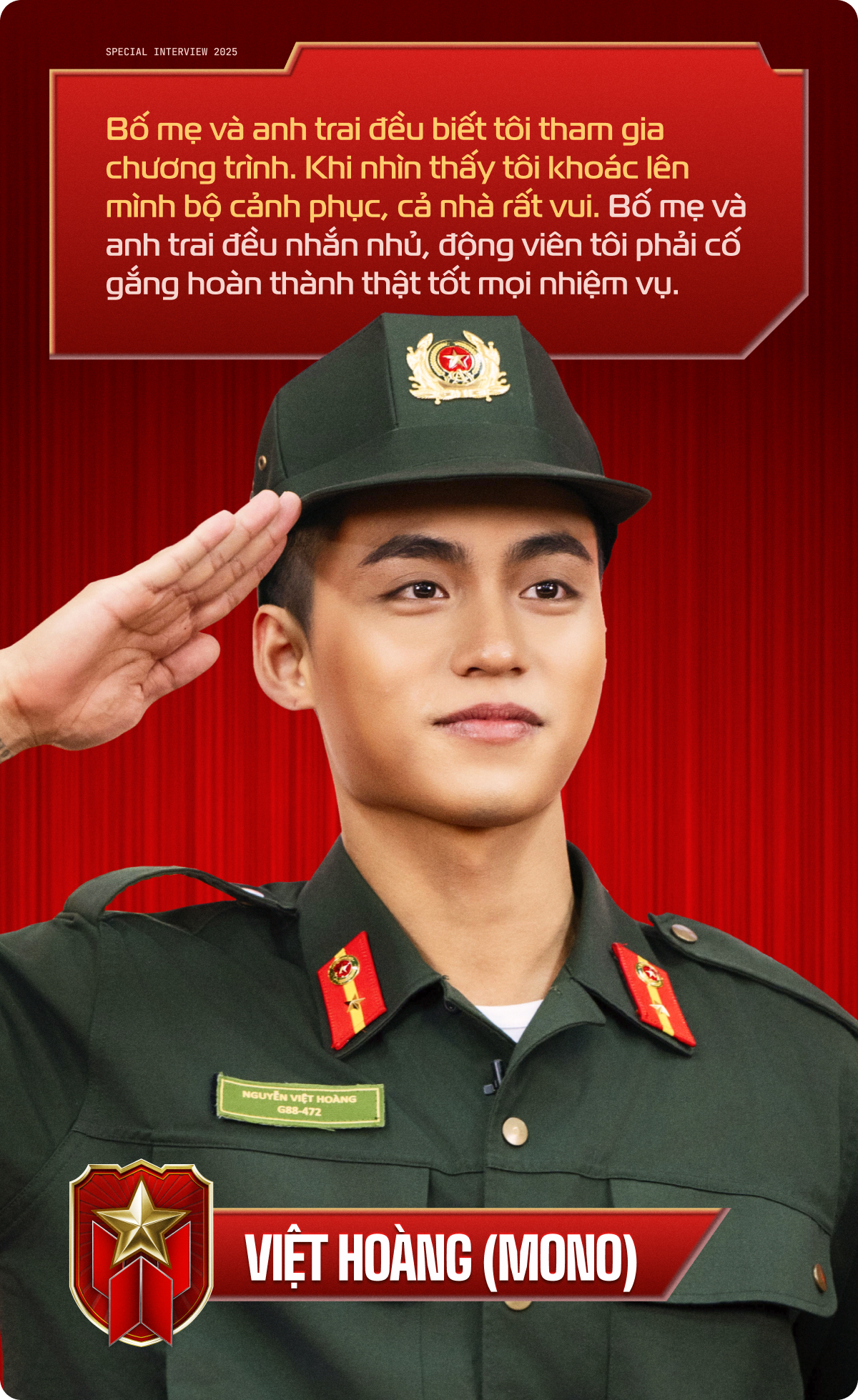 Dàn sao Chiến sĩ Quả Cảm: “Chúng tôi muốn có thêm chương trình Vợ Của Chiến Sĩ Quả Cảm, vì khoảnh khắc dũng cảm nhất là khi họ trở đối diện với vợ con và gia đình”- Ảnh 7.