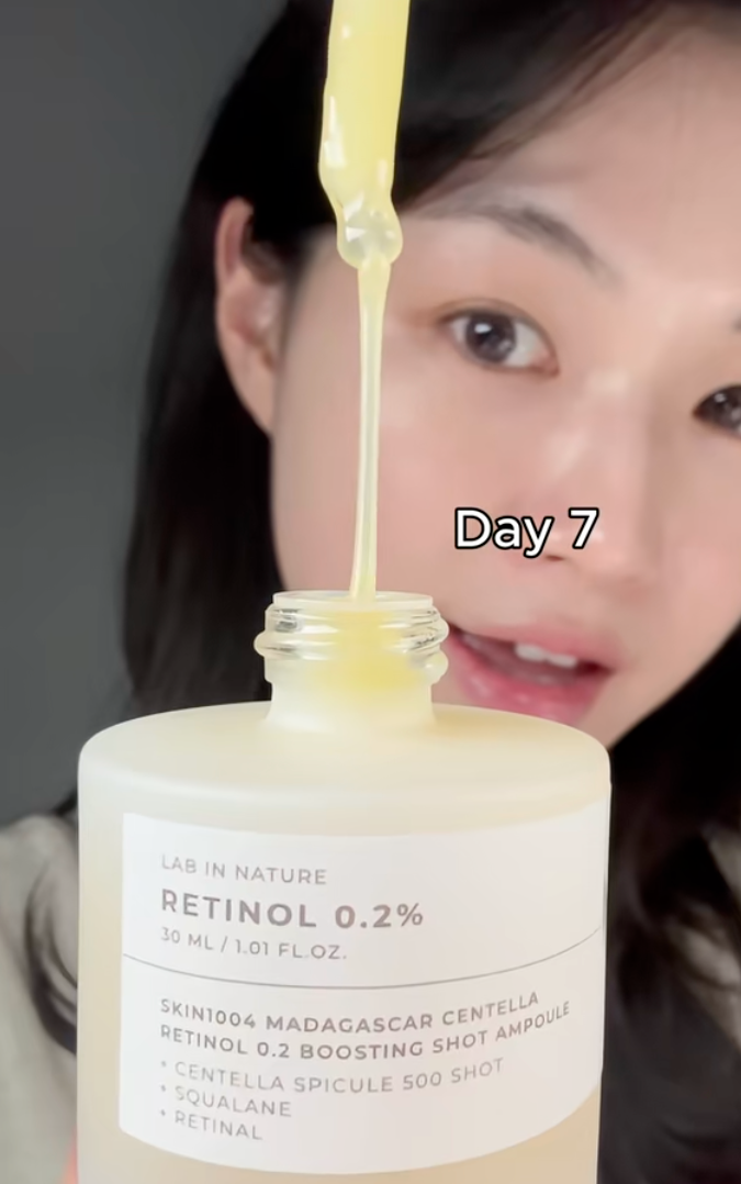 Lọ serum retinol 0.2% khiến beauty blogger Hàn bất ngờ về khả năng 
